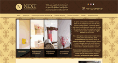 Desktop Screenshot of next-accommodation.ro